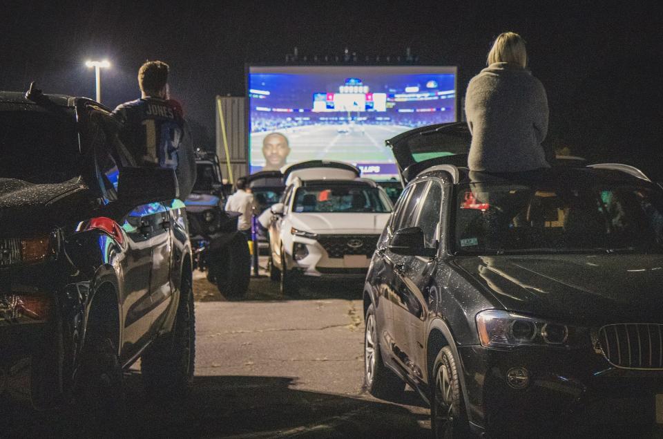 Moonrise Cinemas in Plymouth shows drive-in movies.