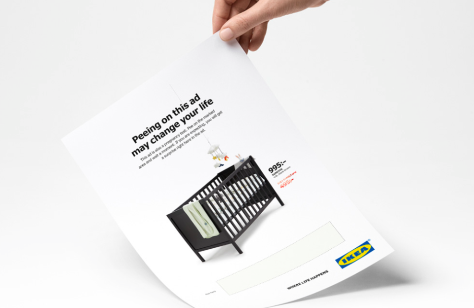 Ikea is offering customers a discount on a cot if they are pregnant [Photo: IKEA SWEDEN AND ÅKESTAM HOLST]