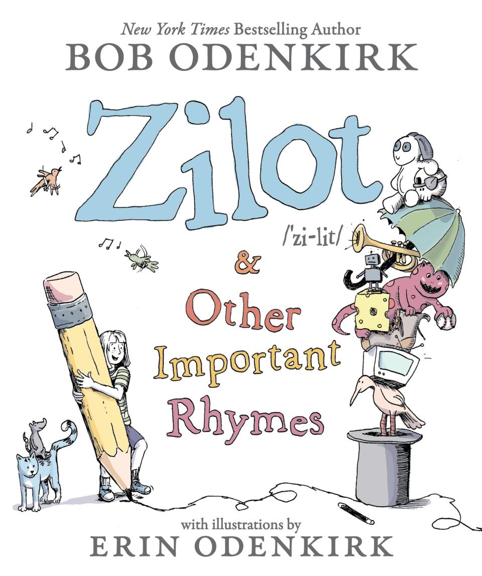 <p><a href="https://www.hachettebookgroup.com/titles/bob-odenkirk/zilot-other-important-rhymes/9780316438506/?lens=little-brown-books-for-young-readers" rel="nofollow noopener" target="_blank" data-ylk="slk:Shop Now;elm:context_link;itc:0;sec:content-canvas" class="link ">Shop Now</a></p><p>Zilot & Other Important Rhymes</p><p>hachettebookgroup.com</p><p>$19.99</p>