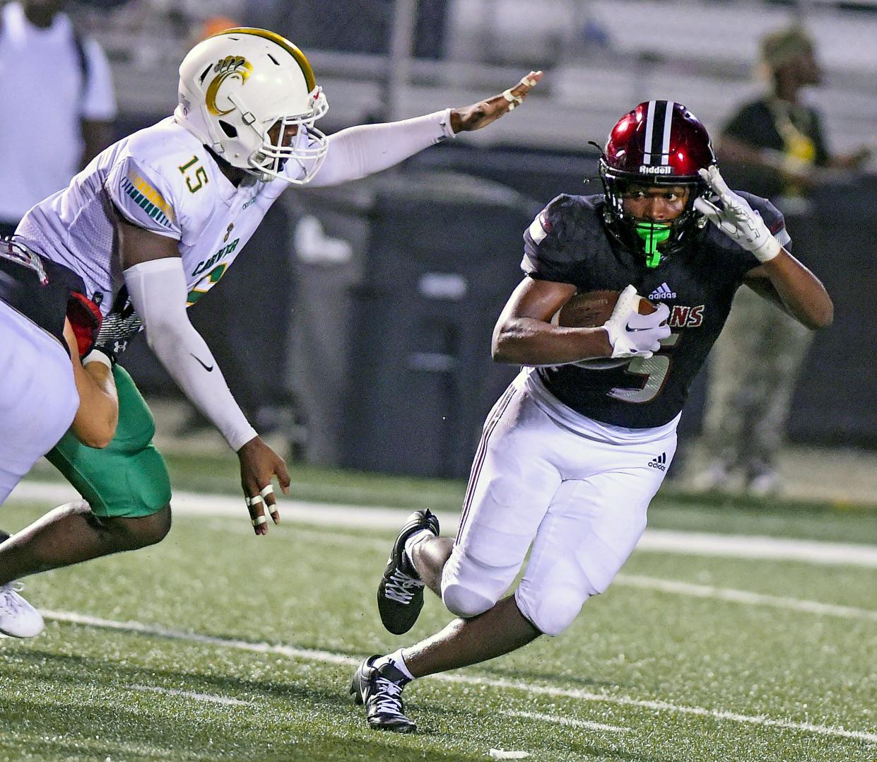 Gadsden City's TJ Worthy was a breakout star with almost 2,000 yards of offense in 2023.