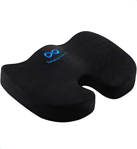 Large Seat Cushion with Carry Handle and Anti Slip Bottom GIVES RELIEF FROM  BACK PAIN by Xtreme Comforts