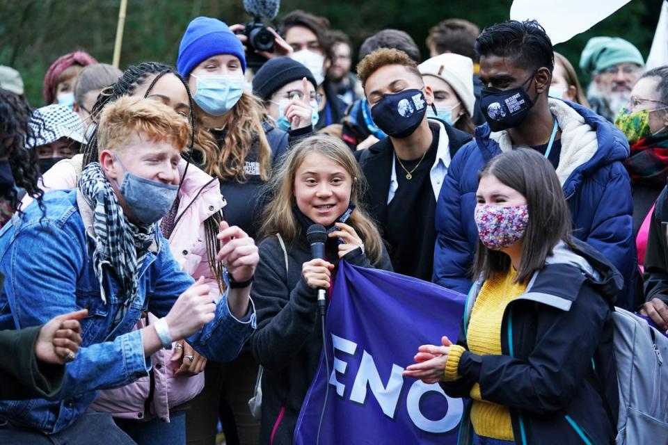 Greta Thunberg is known globally for her efforts to have young people’s voices heard in the fight against climate change (PA) (PA Wire)