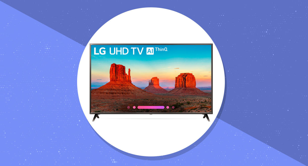 LG 55" Class 4K (2160) HDR Smart LED UHD TV w/AI ThinQ. (Photo: Walmart)