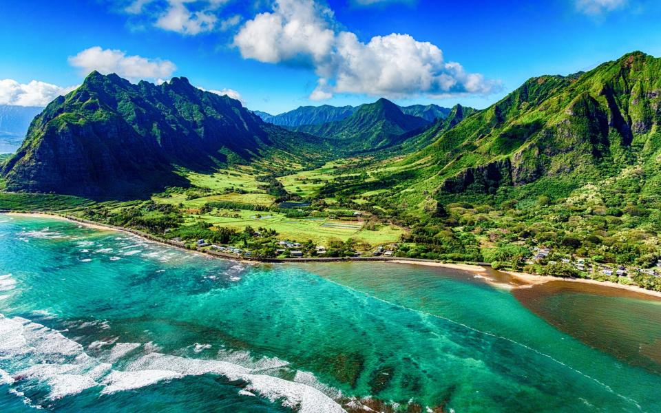 Campers can pitch a tent or park a campervan directly on the beach at Malaekahana State Recreation Area