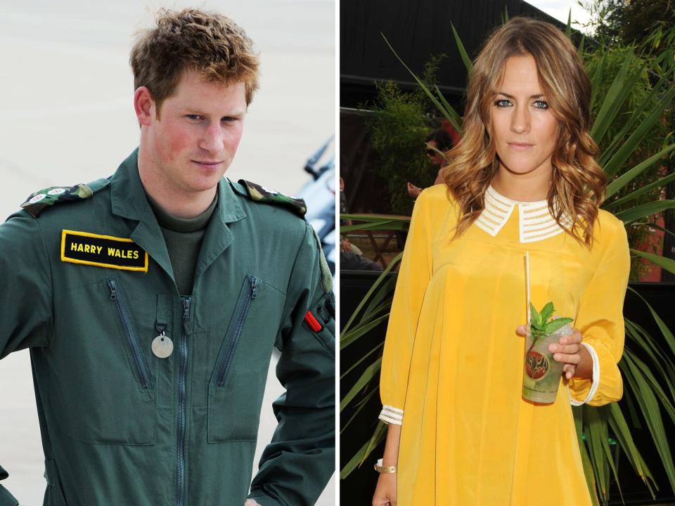 prince harry and caroline flack