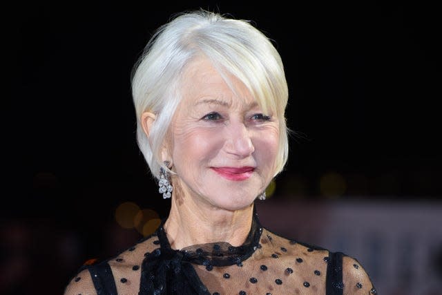 Dame Helen Mirren worked in Southend in her youth (Matt Crossick/PA)