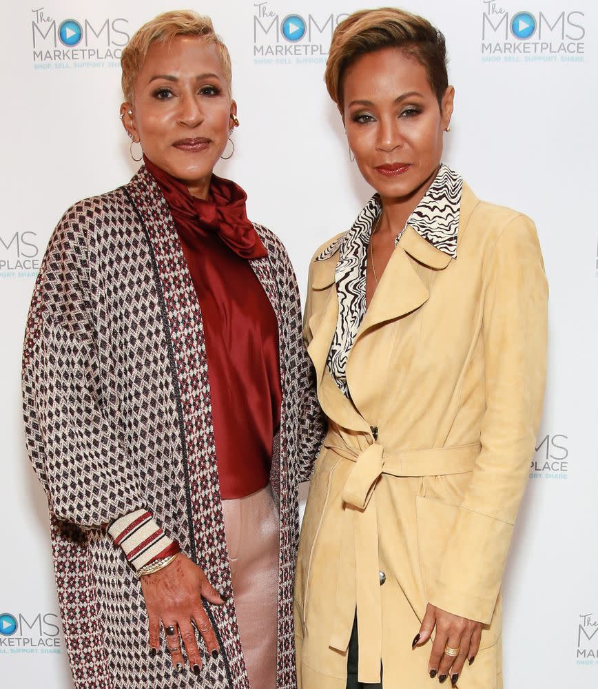 Jada Pinkett Smith and her mother