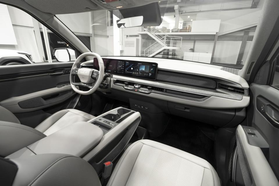 <p>2024 Kia EV9 interior</p>