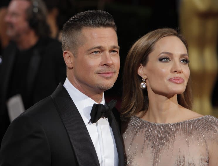 It appears that Brad and Angelina have put their differences aside.
