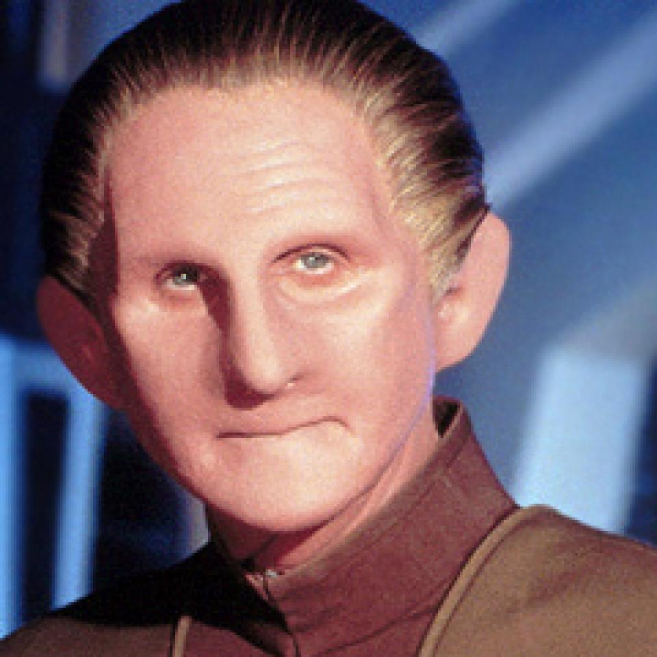 René Auberjonois as Odo in Deep Space Nine (Credit: Paramount)