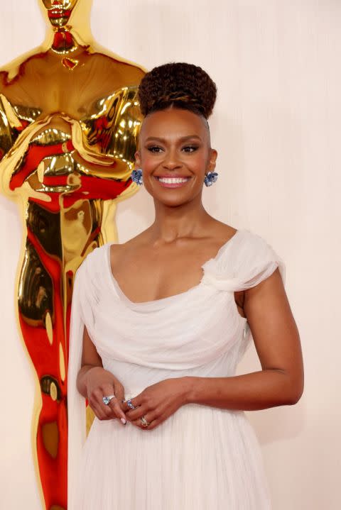 HOLLYWOOD, CALIFORNIA – MARCH 10: Ryan Michelle Bathe attends the 96th Annual Academy Awards on March 10, 2024 in Hollywood, California. (Photo by Mike Coppola/Getty Images)