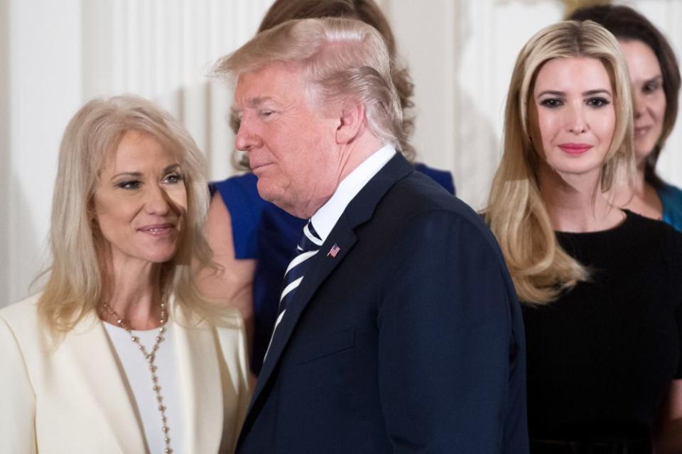 Donald Trump Breaks Silence on Kellyanne's Husband George