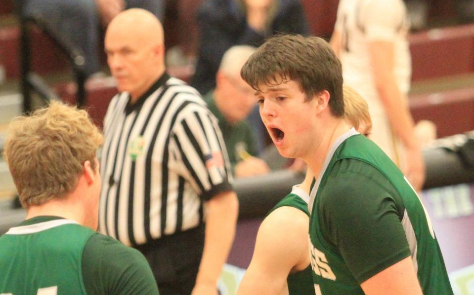 Northridge's Alex Quinlan had 6 points and 10 rebounds against visiting Granville on Tuesday.