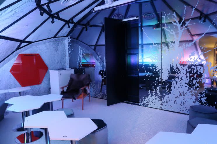 Inside the Igloo room at Huone (Photo: Amanda Jayne Lee)