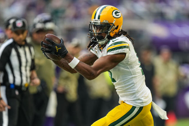 Packers take lead over Vikings on Aaron Rodgers to Davante Adams TD