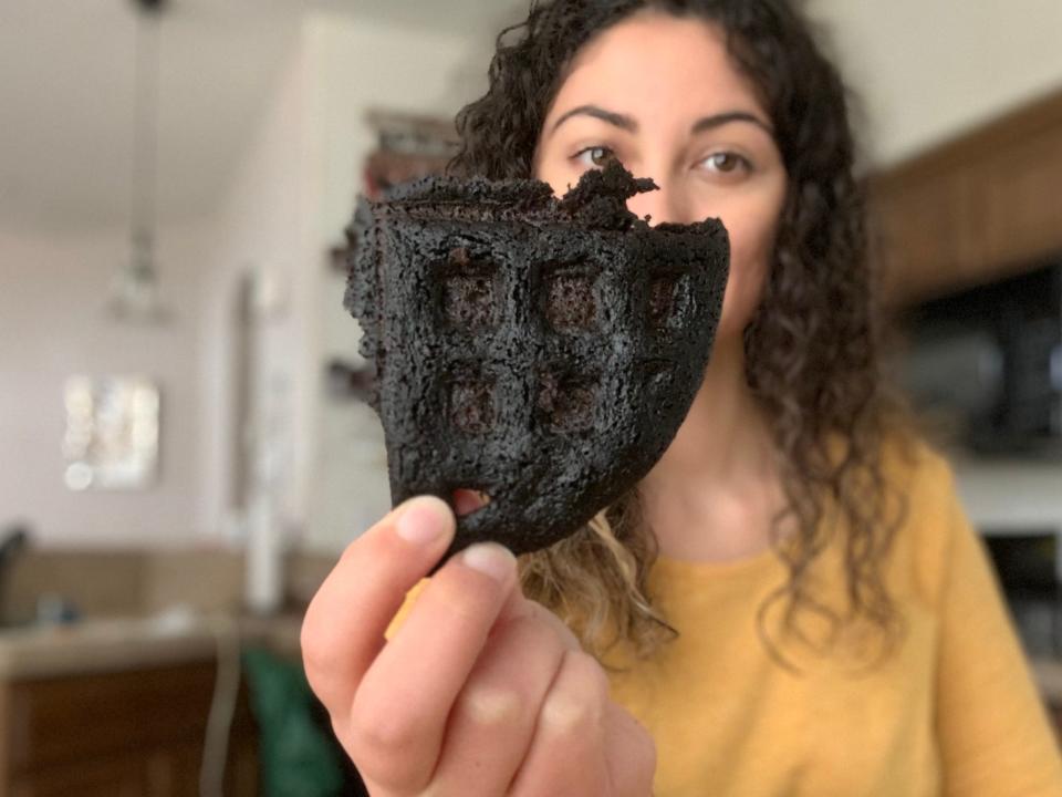 tiktok oreo waffle hack