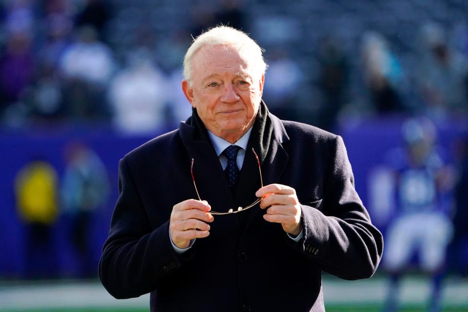 Dallas Cowboys owner and general manager Jerry Jones