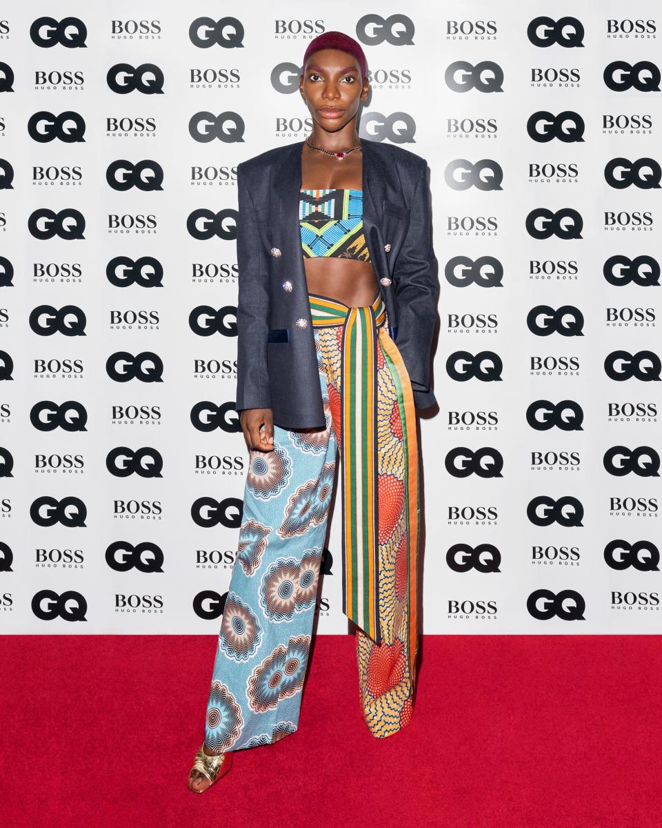 <p>Michaela Coel</p>GQ MEN OF THE YEAR AWARDS 2020 IN ASSOCIATION WITH HUGO BOSS