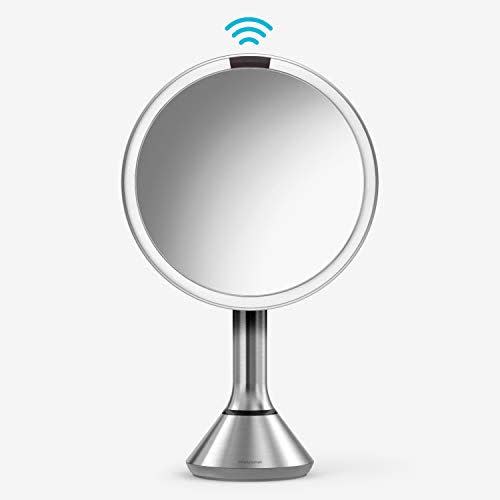 Sensor Makeup Mirror with Touch-Control Brightness