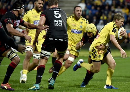 Clermont's Jake McIntyre crossed the 100-point barrier with his tally in the victory over Lyon