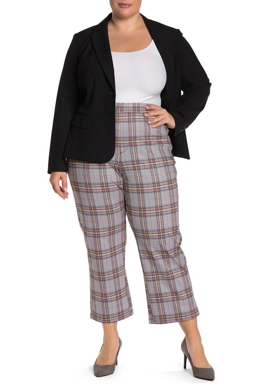 These pants come in sizes 1X to 3X. <a href="https://fave.co/2CtJuWt" target="_blank" rel="noopener noreferrer">Find them for $26 at Nordstrom Rack</a>.