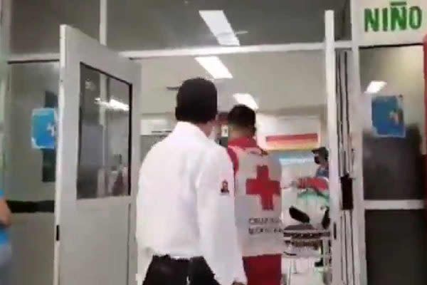 Falla de un elevador de la Clínica número 7 del Instituto Mexicano del Seguro Social (IMSS) en Monclova, Coahuila.