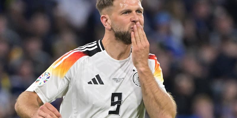 Niclas "Lücke" Füllkrug aka Torgarant beim Spiel gegen Schottland in München<span class="copyright">AFP via Getty Images</span>