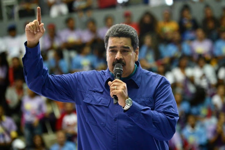 The government of Venezuelan President Nicolas Maduro is take to taks in a human rights report for a sharp deterioration in democratic rights in his country