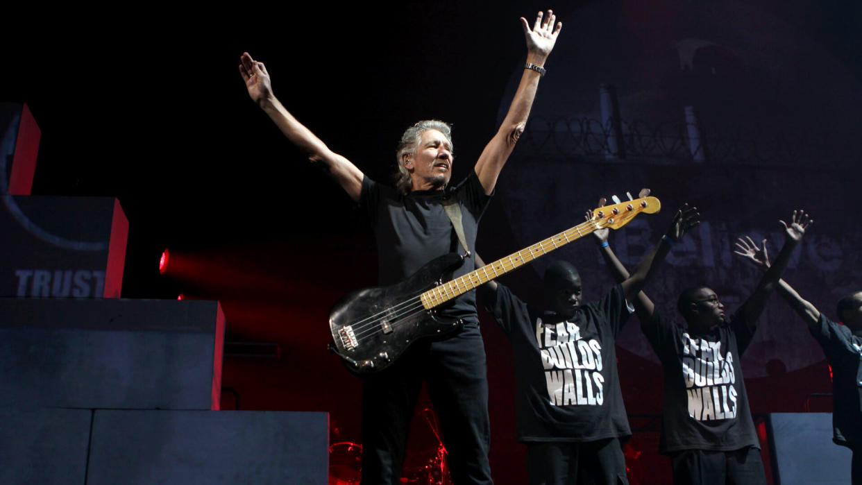 Roger Waters Roger Waters 'The Wall Live' in concert at Madison Square Garden, New York, America - 5 Oct 2010.