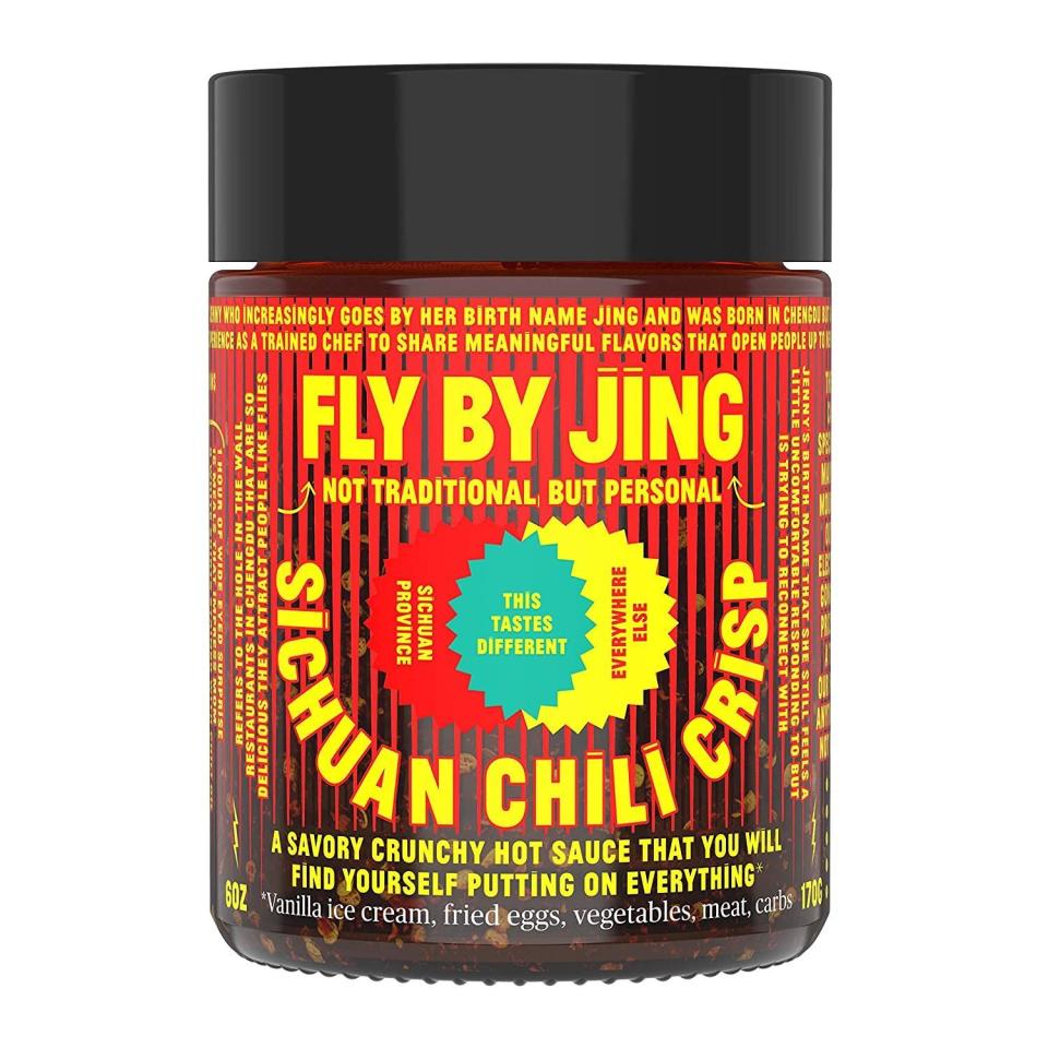 <p><strong>Fly By Jing</strong></p><p>flybyjing.com</p><p><strong>$15.00</strong></p><p>Trust us: This cult-favorite chili sauce will be an absolute dream for your foodie friend. </p>