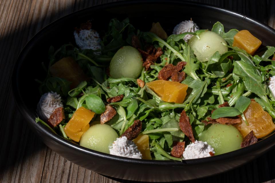 Beet and Melon Salad at The Pairing Room on 200 W. Portland St., Phoenix.