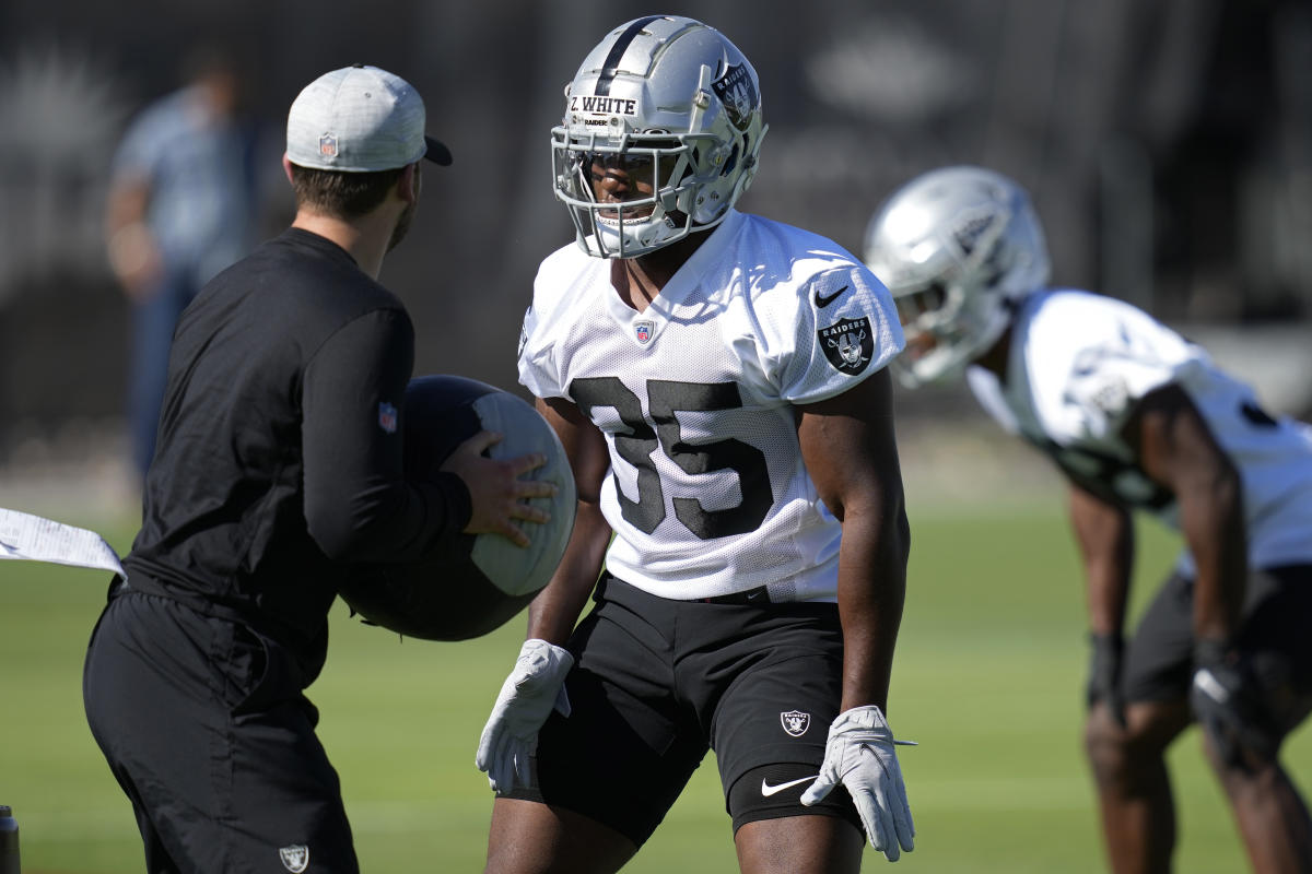 Raiders training camp 2023: Zamir White impressing coaches - Silver And  Black Pride