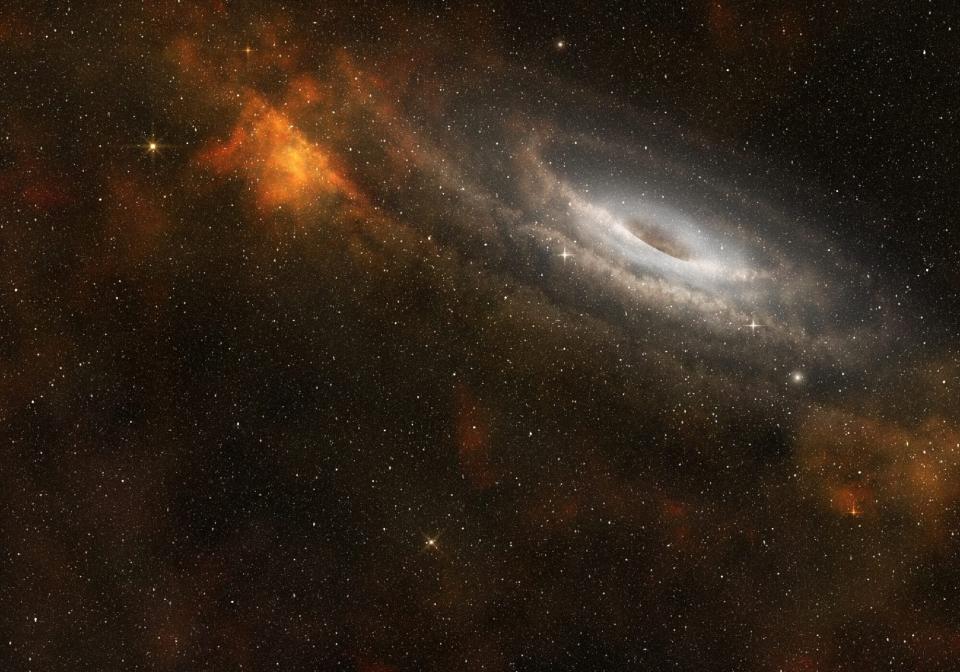 supermassive black hole in the galaxy