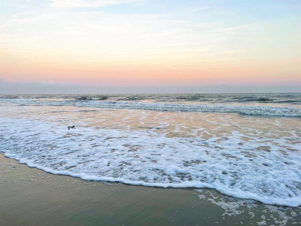 A coastal South Carolina sunset.