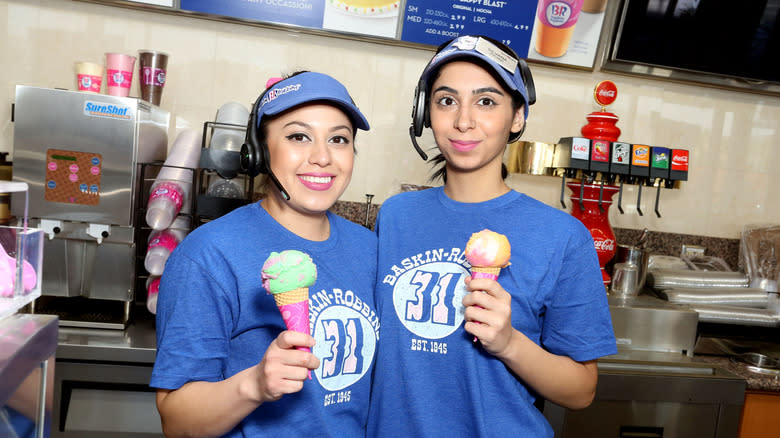 Baskin-Robbins employees