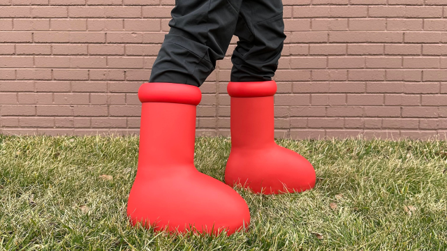 These Big Red Objects From MSCHF Claim to Be Boots - The New York Times