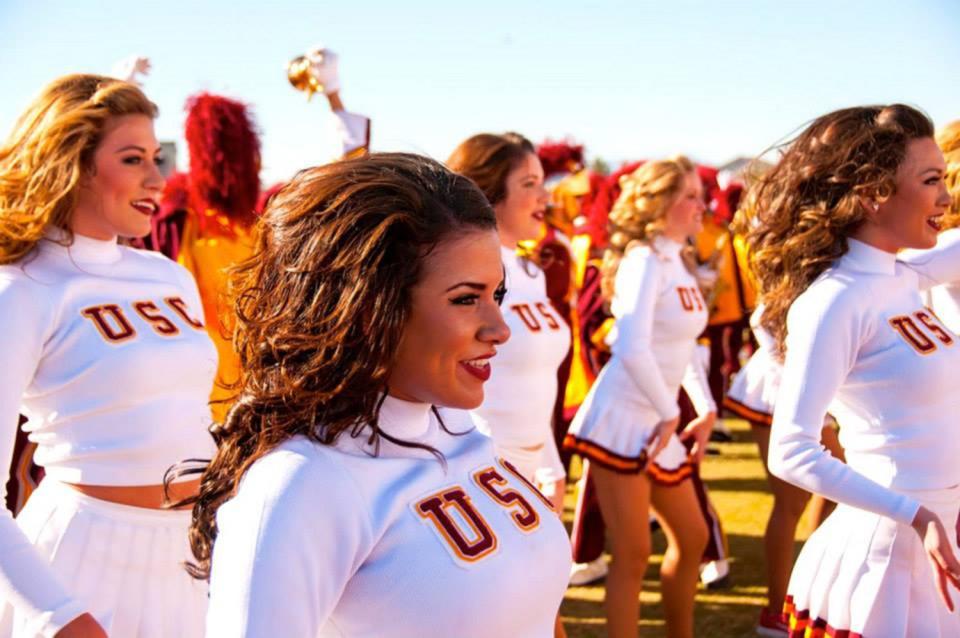 USC song girl Alexa Trujillo.