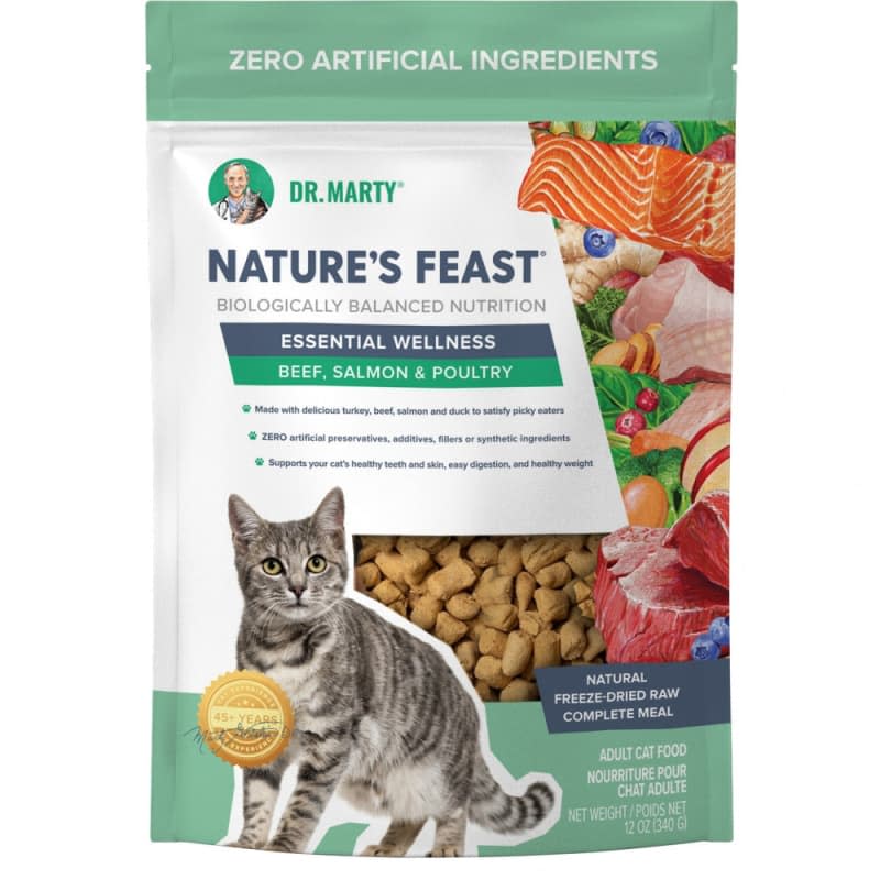 Nature's Feast Freeze-Dried Cat Food