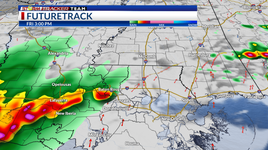 Storm Development Along Afternoon Boundary