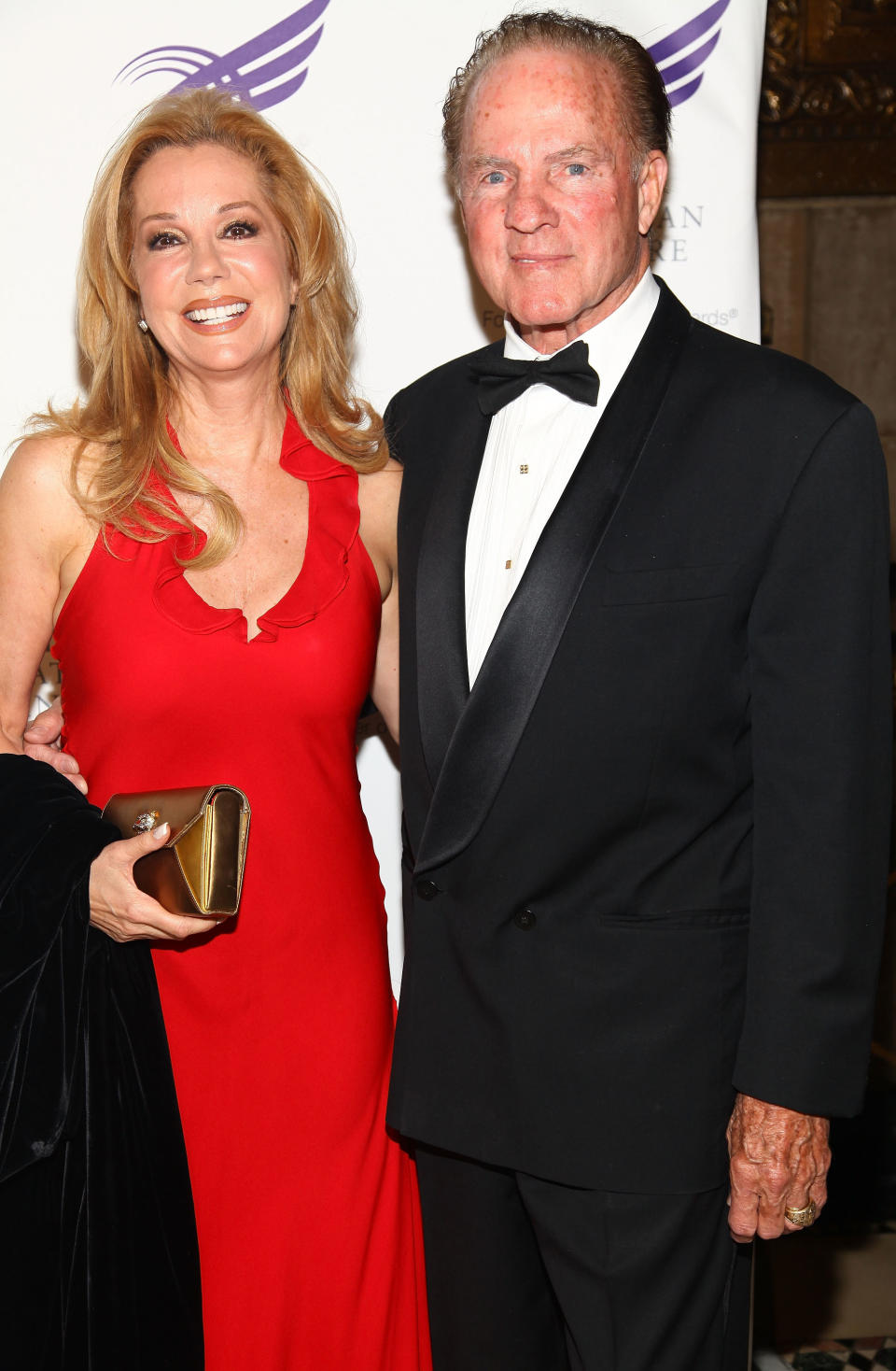 NEW YORK - JUNE 01:  (L-R) Actress Kathie Lee Gifford and Frank Gifford attend the American Theatre Wing's 2009 Spring Gala at Cipriani 42nd Street on June 1, 2009 in New York City.  (Photo by Astrid Stawiarz/Getty Images)