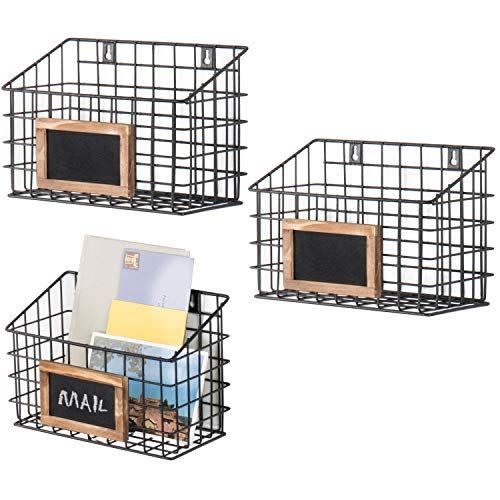 Wall-Mounted Storage Basket