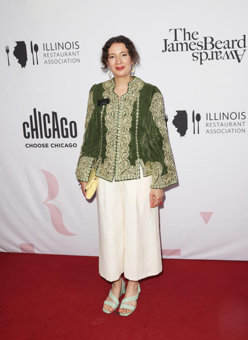 Warda Bouguettaya at 2022 James Beard Restaurant and Chef Awards at Lyric Opera of Chicago on June 13, 2022.