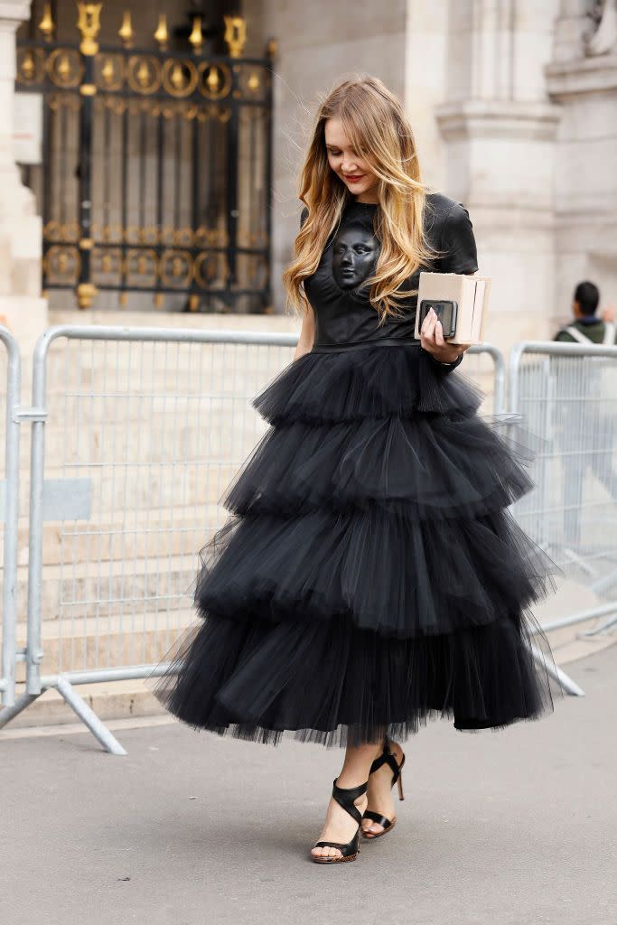 Tiered Skirts on the Street