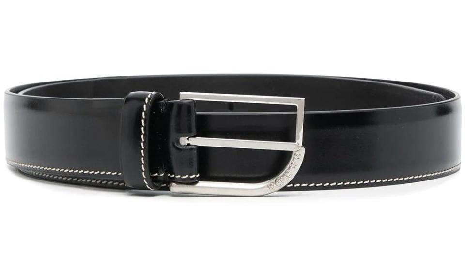 maison-margiela-contrast-stitch-buckle-fastening-belt