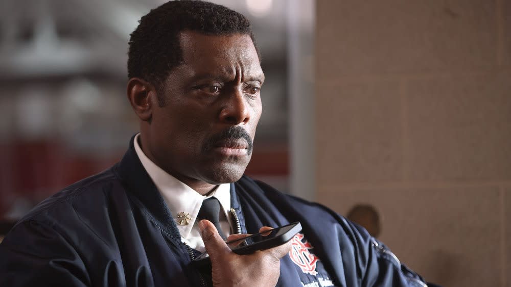  Eamonn Walker as Chief Wallace Boden in Chicago Fire season 12. 