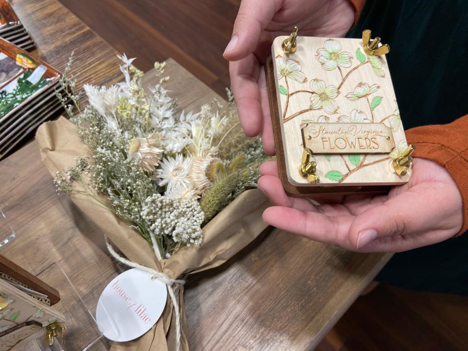 Foxtails, a nature-inspired gift shop and home decor new business, opens downtown at 105 E. Beverley Street in Staunton.