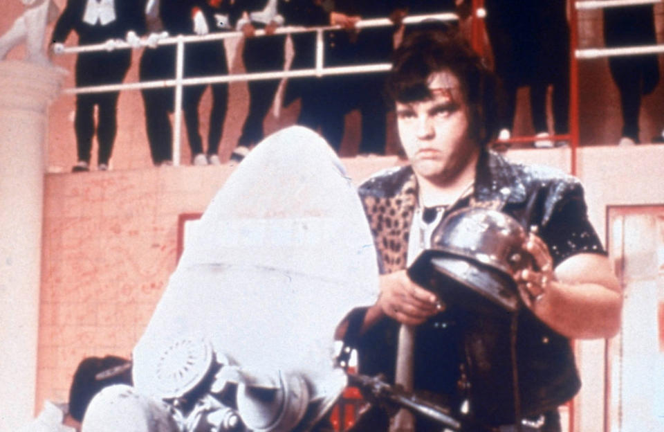 After his band failed, Meat Loaf tried his luck on stage by auditioning for the roles of Eddie and Dr. Scott in ‘The Rocky Horror Picture Show’. Following the success of the stage production, it made it’s way to the big screen in 1975, where Meat Loaf starred alongside Susan Sarandon, Tim Curry and Barry Bostwick. The film was a box-office success, grossing more than $112 million in ticket sales.