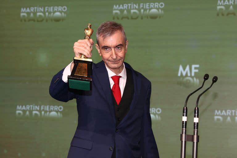 Martin Fierro Radio 2024: Nelson Castro ganó el Oro, saludó a Lanata y arremetió contra 