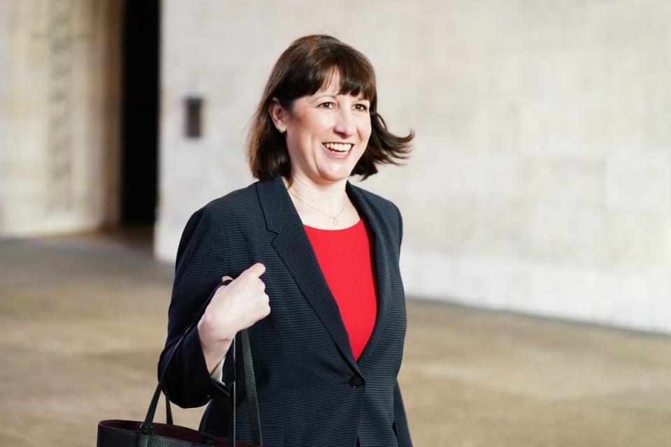 Rachel Reeves accused the chancellor of giving with one hand and taking ‘much more’ back with the other (PA Wire)