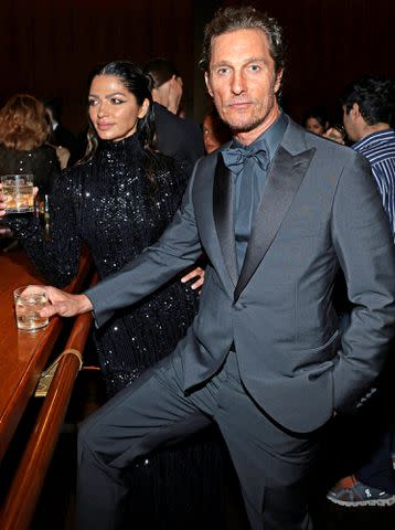 <p>Dimitrios Kambouris/Getty </p> Camila Alves McConaughey and Matthew McConaughey